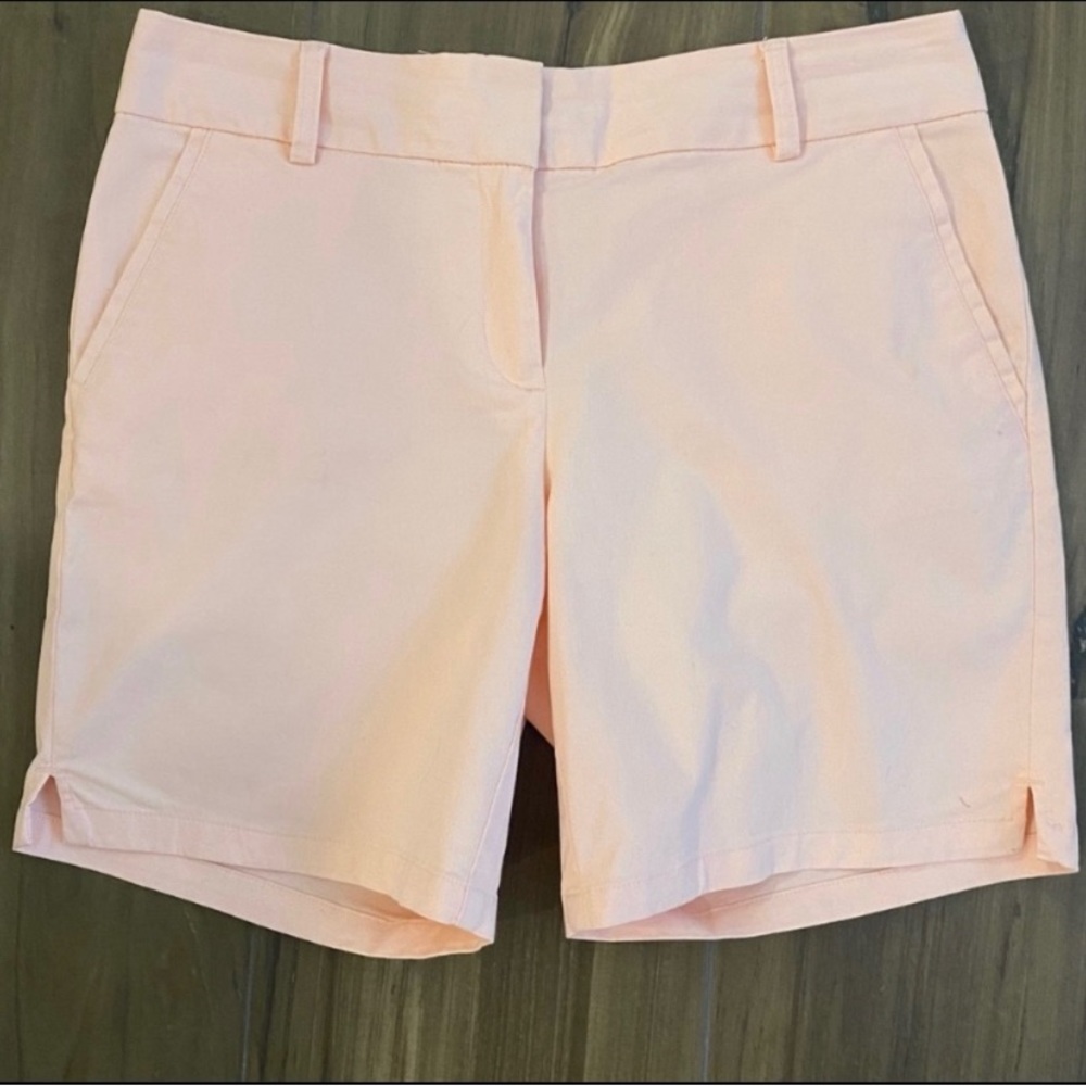 LOFT Riviera chino shorts - light pink - size 8